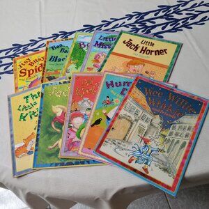 Nursery Rhymes Collection of 10 Books